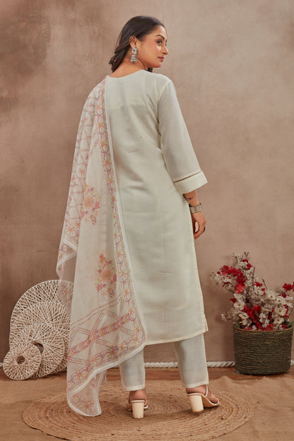 Roman Silk Kurta Set