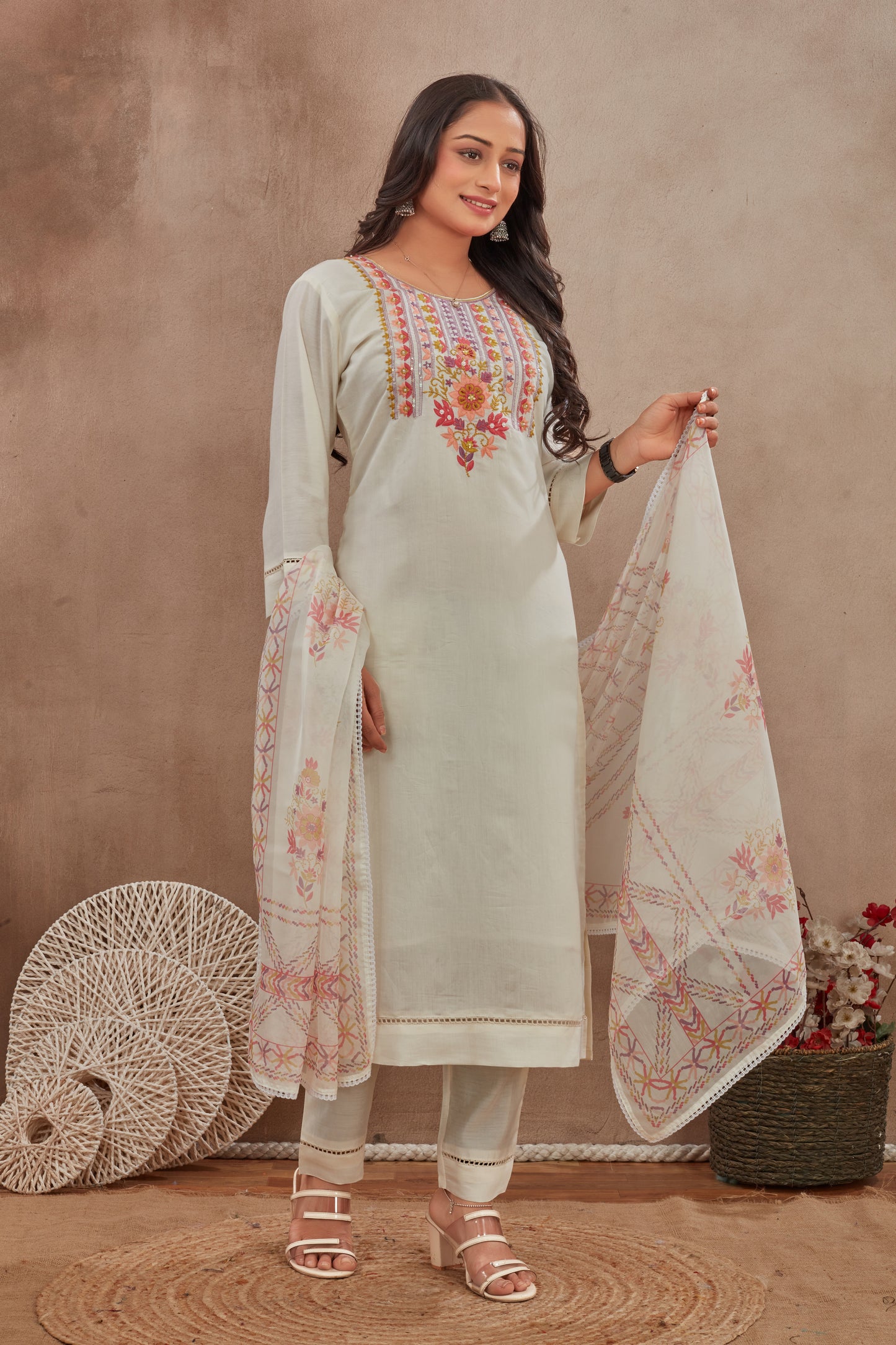 Roman Silk Kurta Set