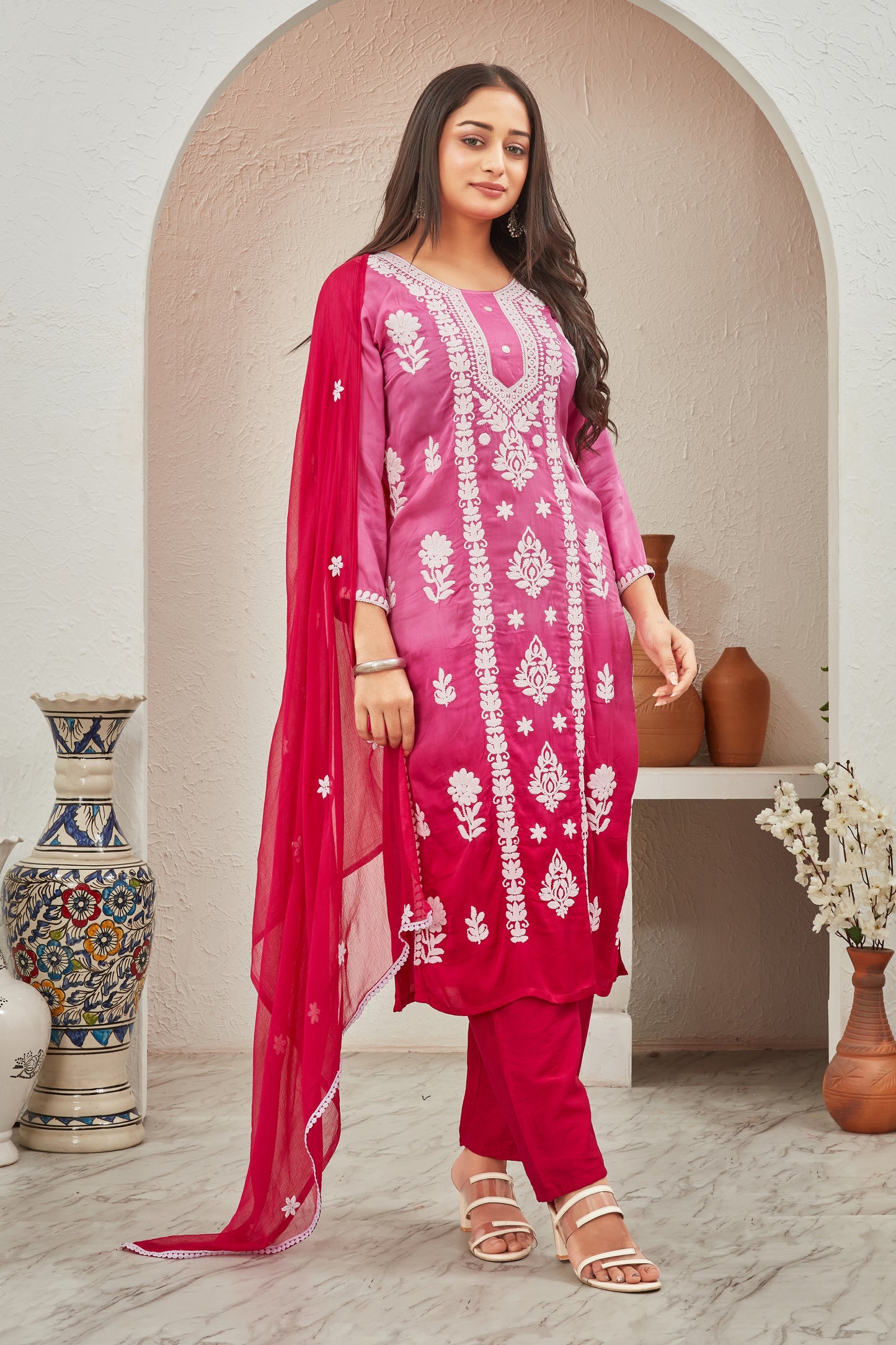 Rosy Grace Suit Set