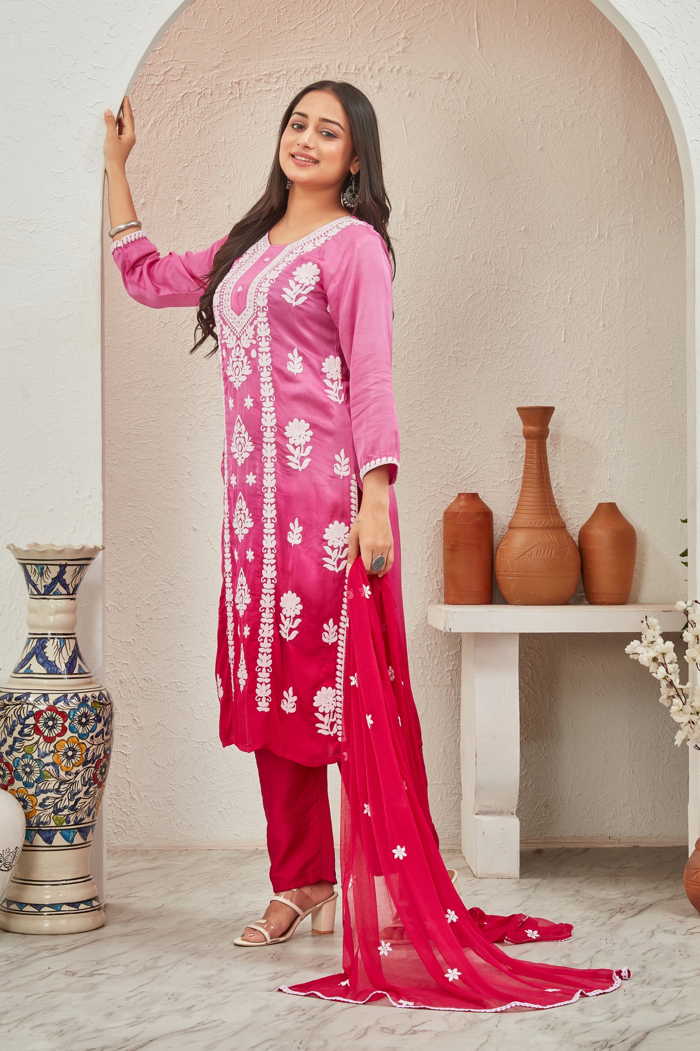 Rosy Grace Suit Set